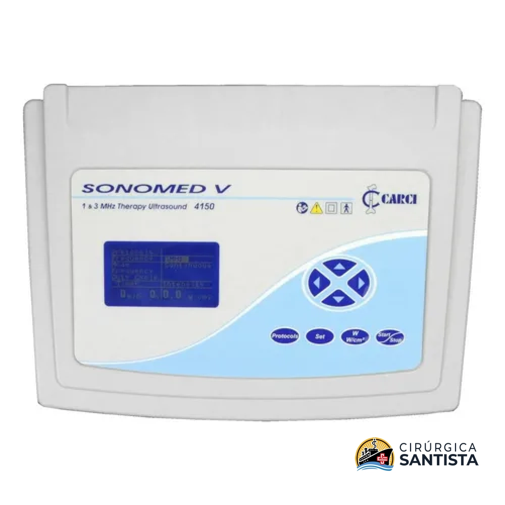 Ultrassom Sonomed V - Frequências de 1 e 3 MHz - Carci