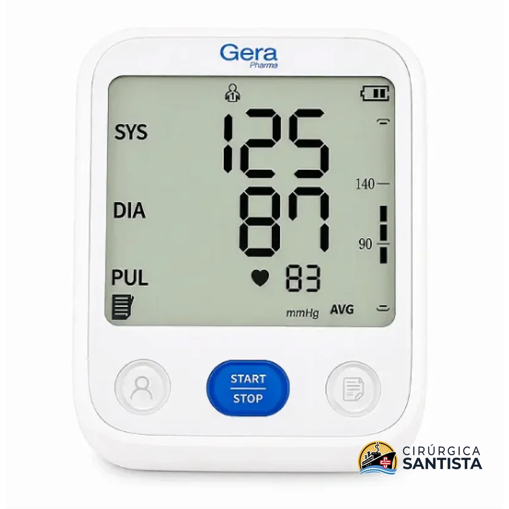 Aparelho de Pressão de Braço recarregável Gera Pharma - Geratherm