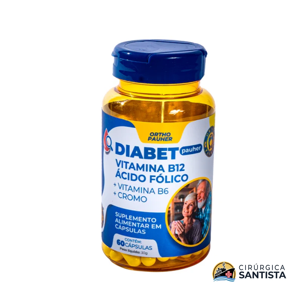 Suplemento Alimentar Diabet Pauher - 60 Capsulas
