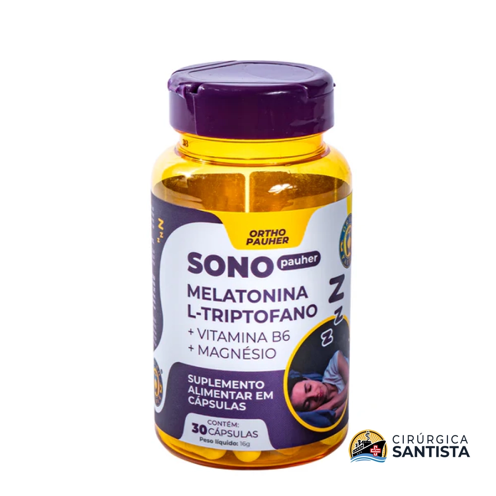 Suplemento Alimentar Sono Pauher - 30 Capsulas