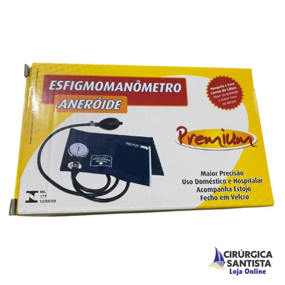 Esfigmomanômetro Premium – Braçadeira em velcro