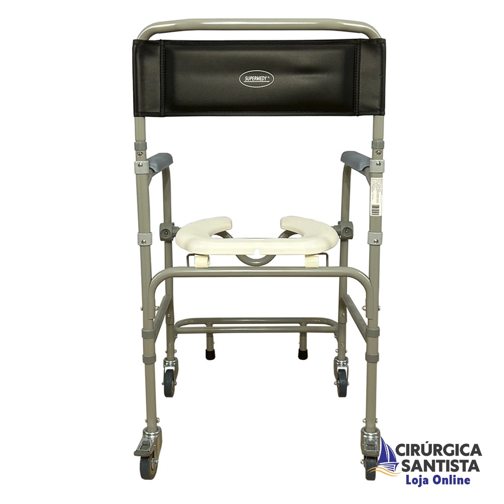 Cadeira de Banho / Sanitária Supermedy PLUS - 100kg 